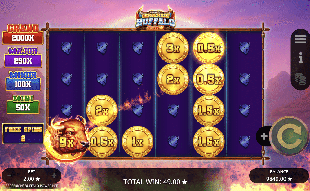 Berserkin’ Buffalo Power Hit Slot - 1 - BitStarz Casino
