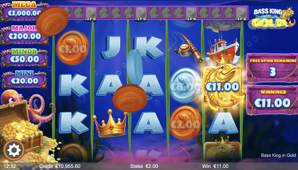 Bass King in Gold Slot - 2 - BitStarz Casino
