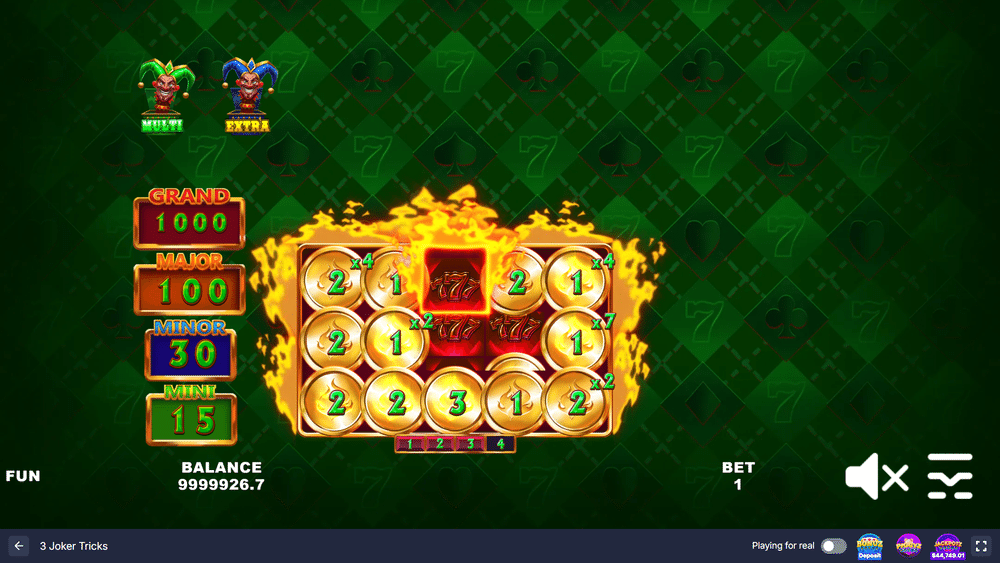 3 Joker Tricks Slot - 2 - BitStarz Casino