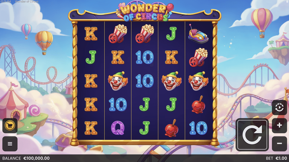 Wonder of Circus Slot - 1 - BitStarz Casino