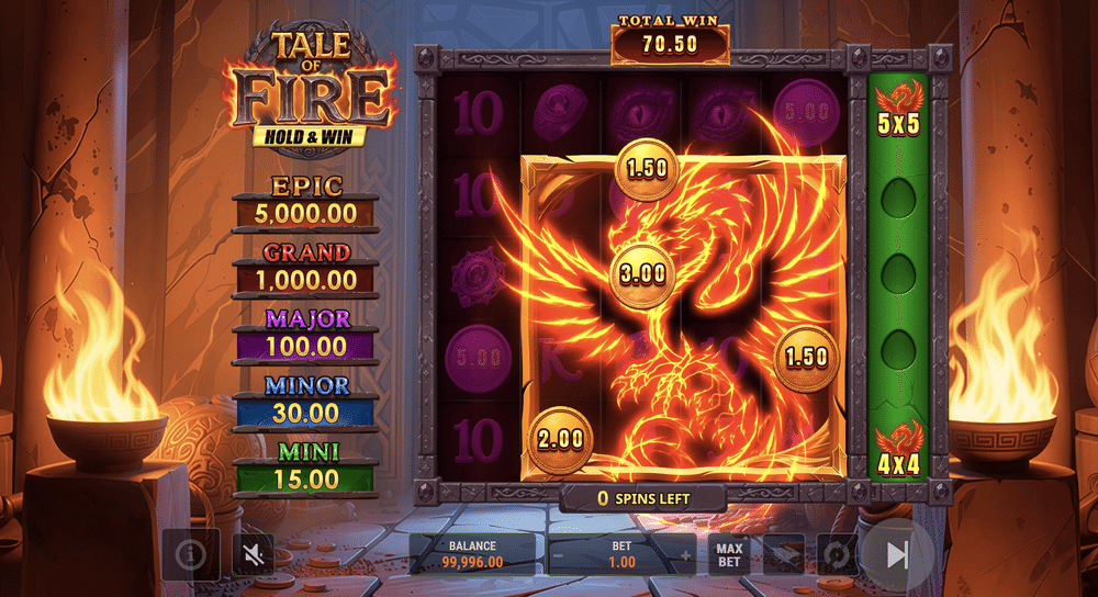 Tale of Fire Hold & Win Slot - 2 - BitStarz Casino