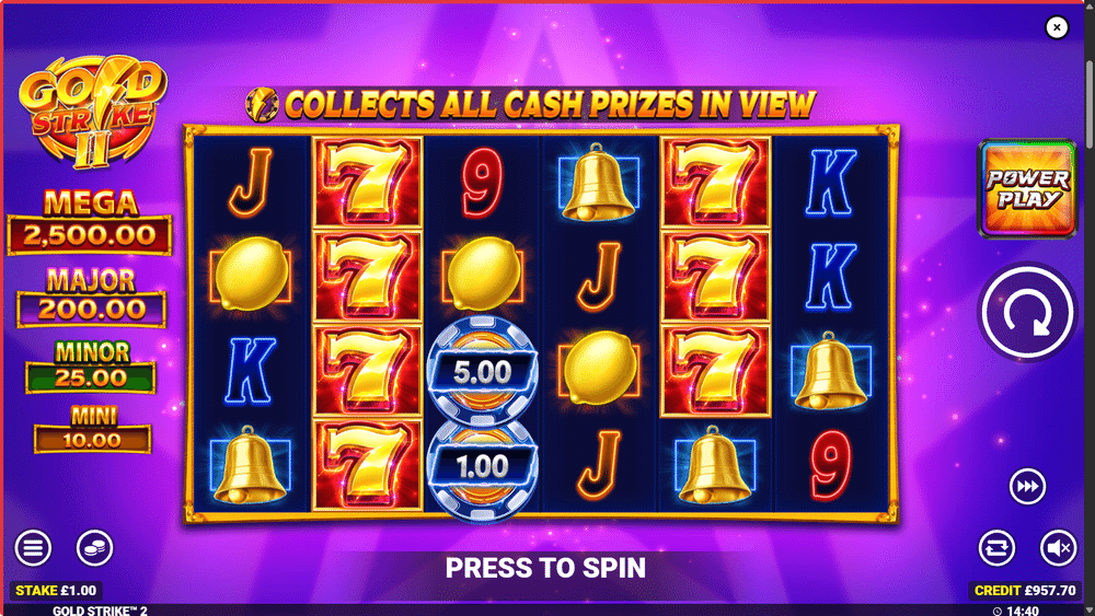 Gold Strike 2 Slot - 1 - BitStarz Casino