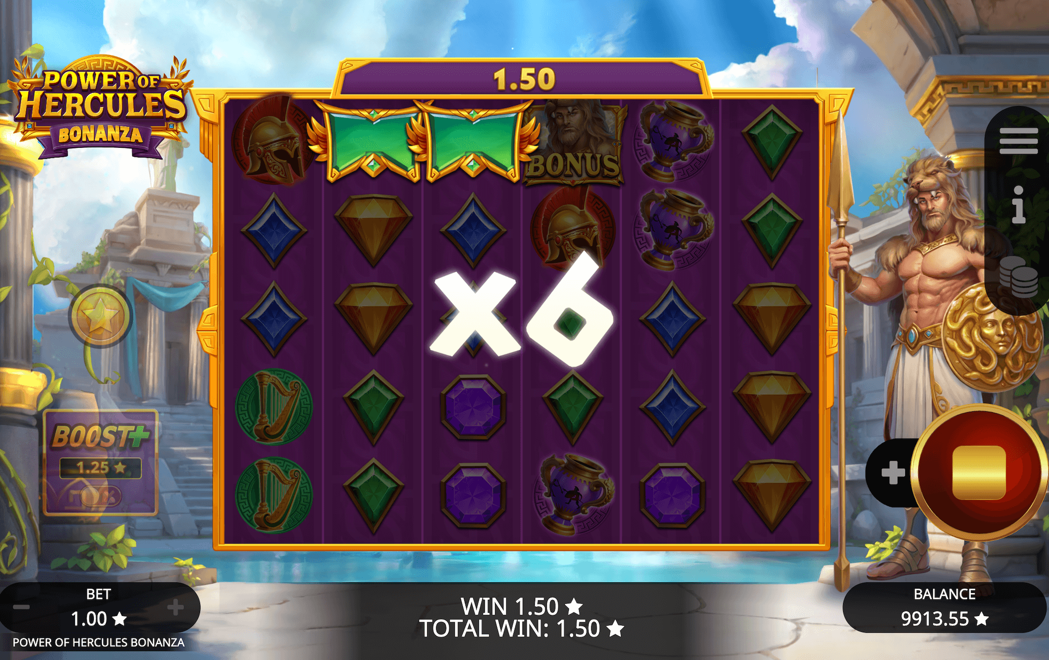 Power of Hercules Bonanza Slot Image 1