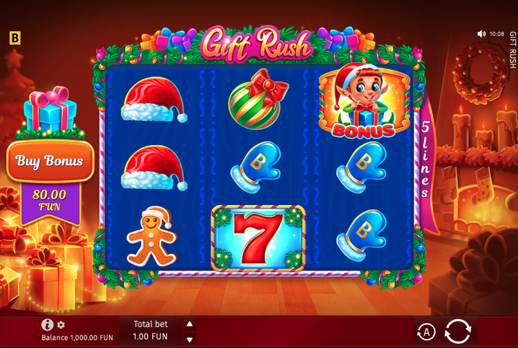 Gift Rush Slot - 1 - BitStarz Casino