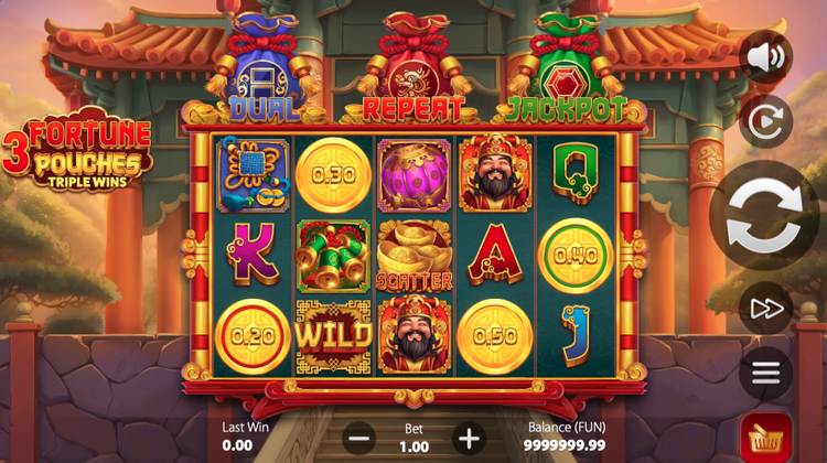 3 Fortune Pouches: Triple Wins Slot - 1 - BitStarz Casino