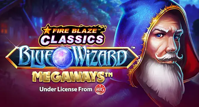 Fire Blaze Classic Blue Wizard Megaways